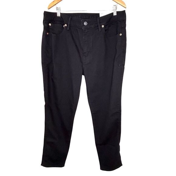 NWT American Eagle black relaxed slim jeans size 36x32 - Picture 2 of 8